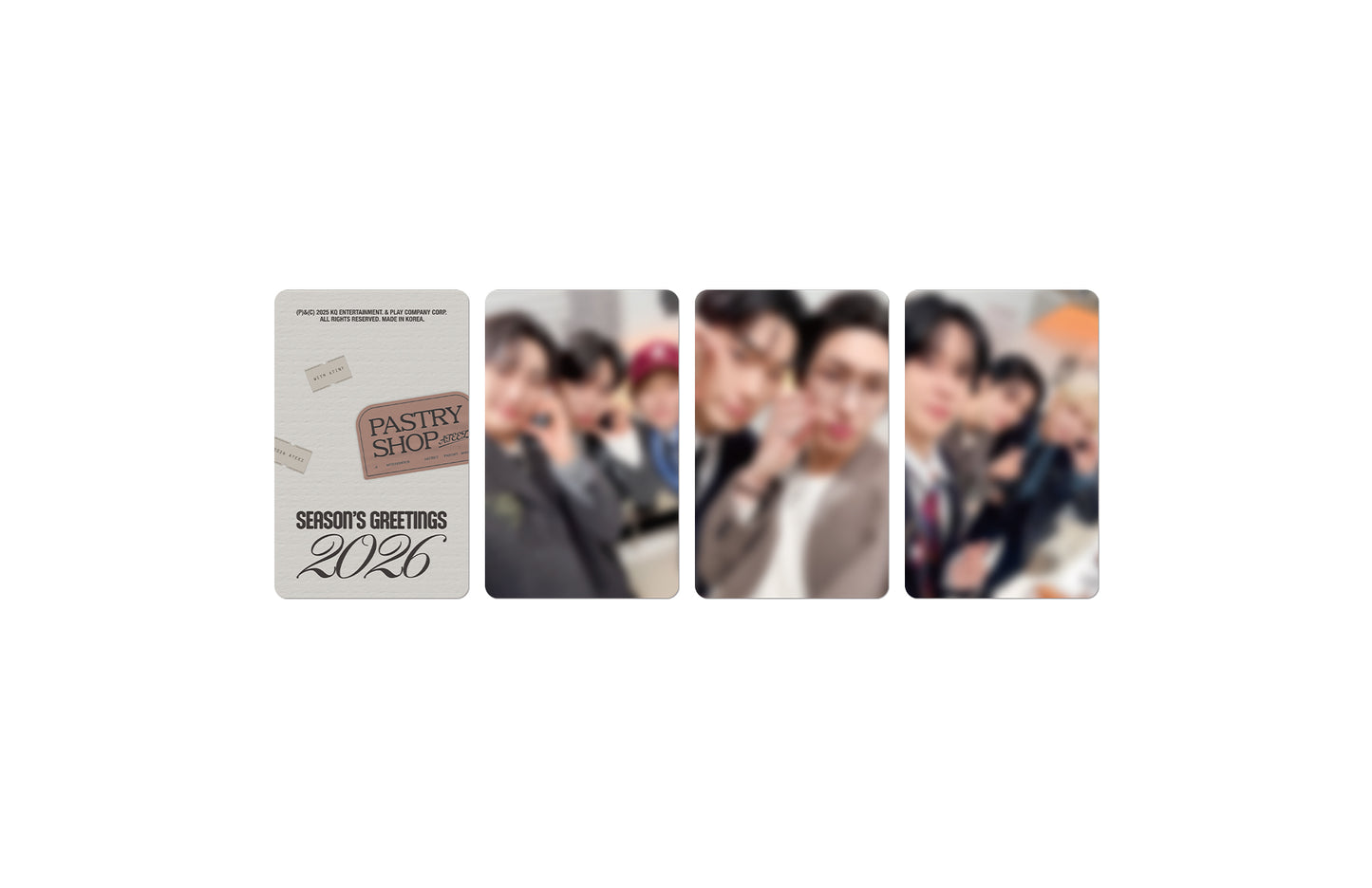 (PREVENTA) ATEEZ - 2026 SEASON'S GREETINGS + P.O.B