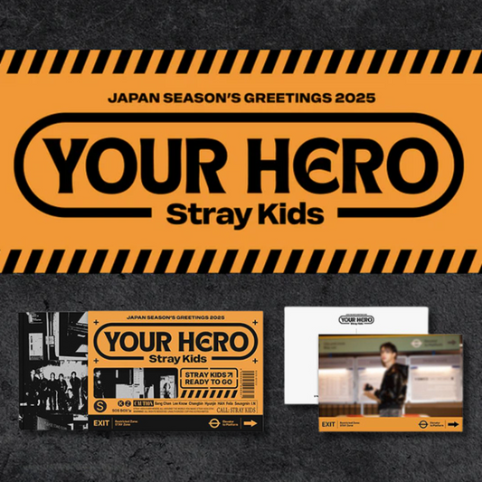 STRAY KIDS - JAPAN SEASON's GREETINGS 2025 "Your Hero" + Bonus : Postcard