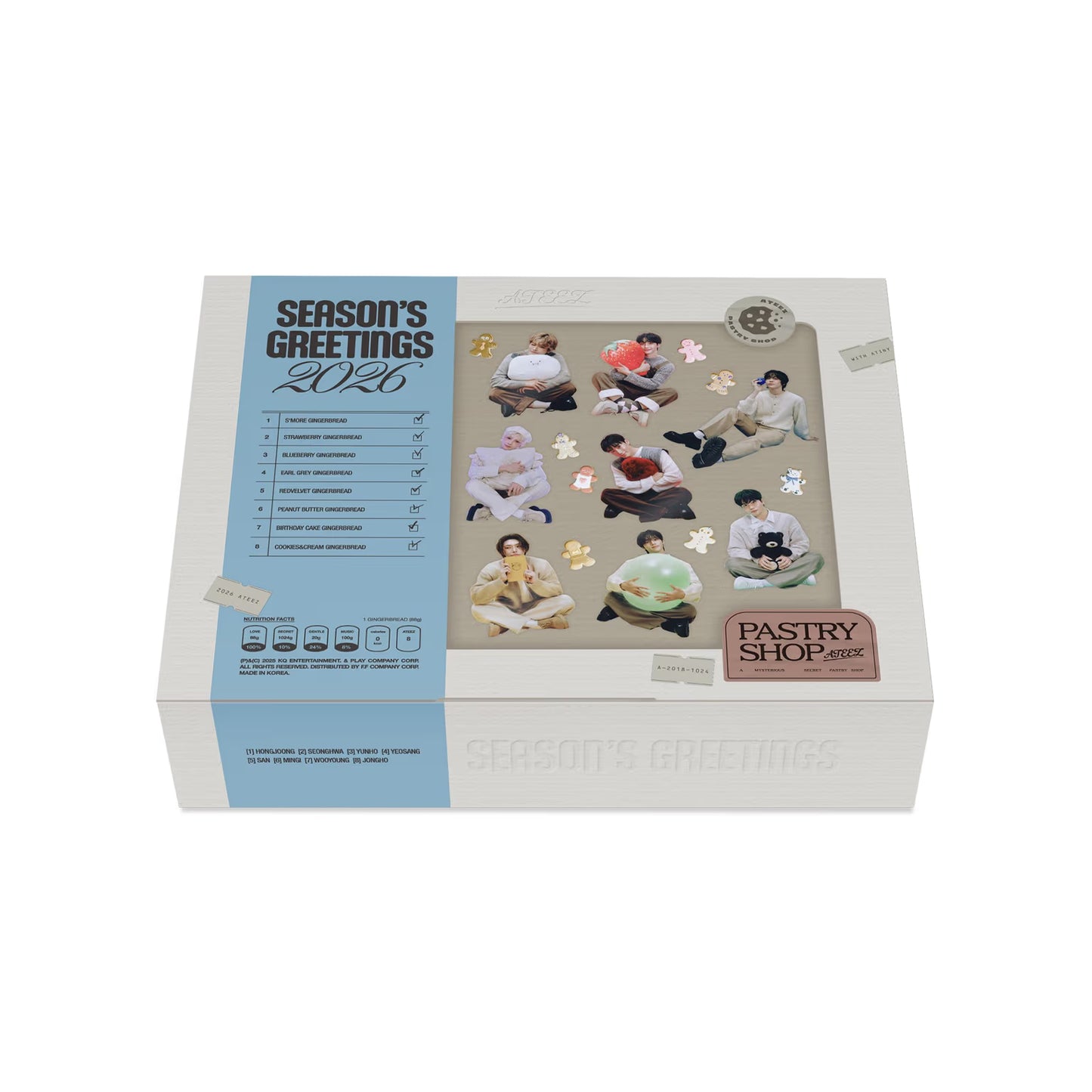 (PREVENTA) ATEEZ - 2026 SEASON'S GREETINGS + YES24 GIFT