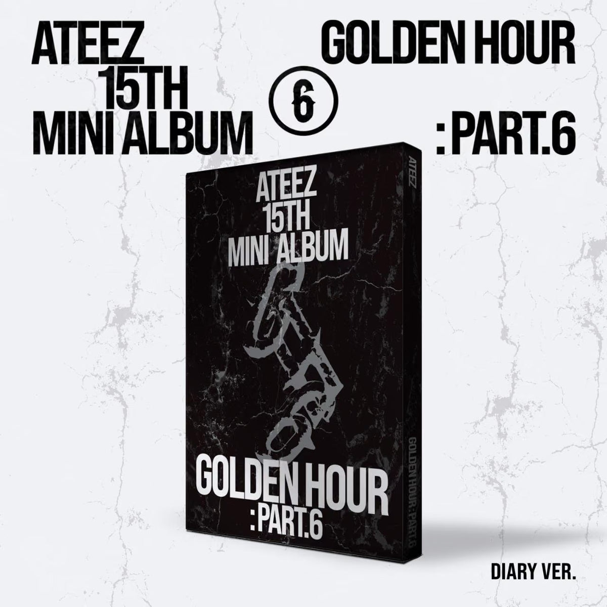 (PREVENTA) ATEEZ - 15TH MINI ALBUM [GOLDEN HOUR : Part.6] + SOUNDWAVE GIFT