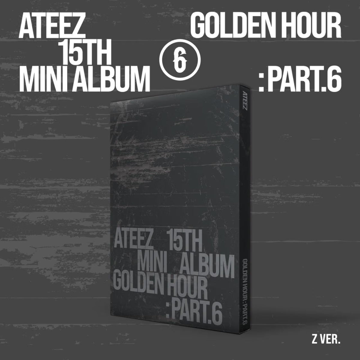 (PREVENTA) ATEEZ - 15TH MINI ALBUM [GOLDEN HOUR : Part.6] + SOUNDWAVE GIFT