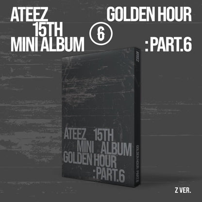 (PREVENTA) ATEEZ - 15TH MINI ALBUM [GOLDEN HOUR : Part.6] + SOUNDWAVE GIFT