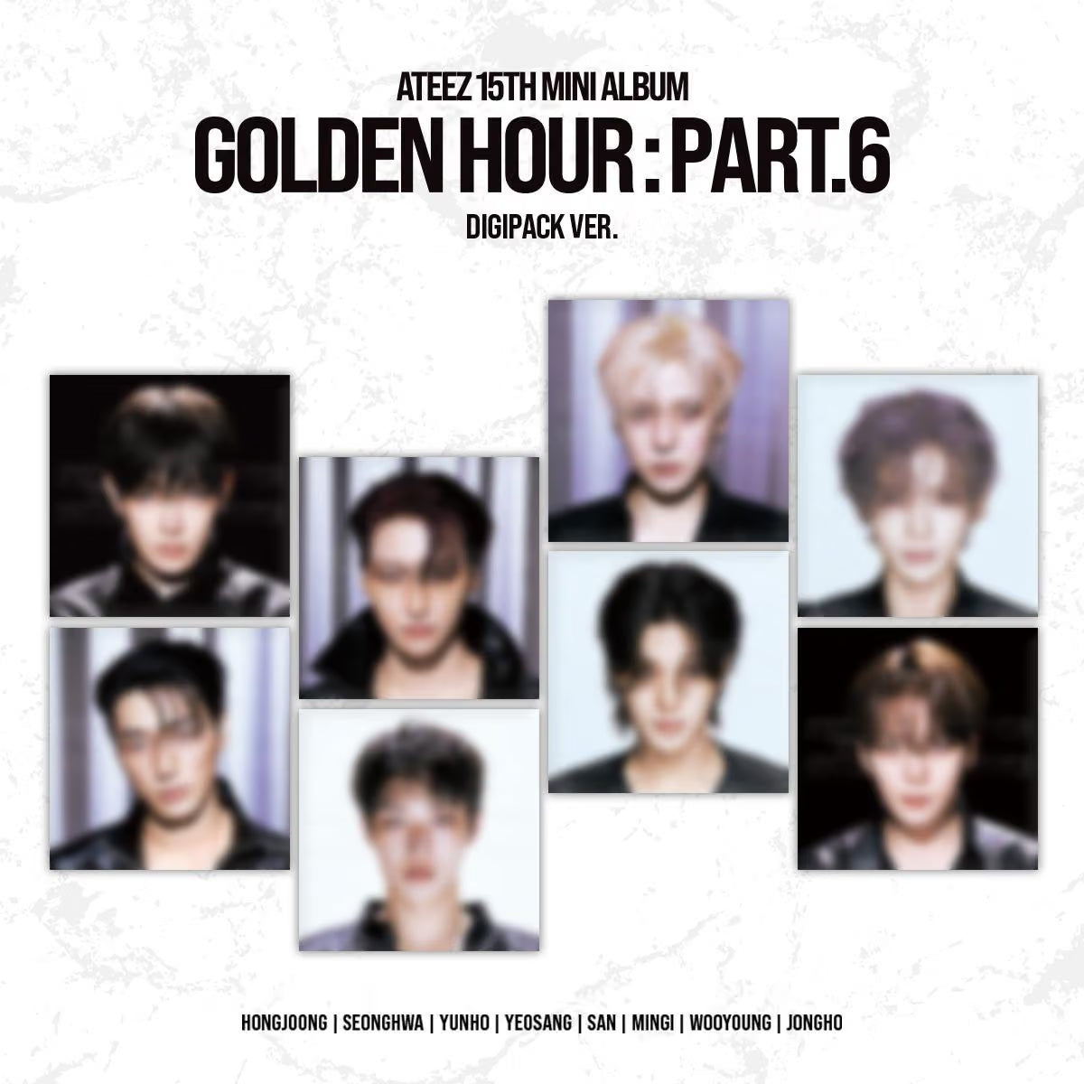 (PREVENTA) ATEEZ - 15TH MINI ALBUM [GOLDEN HOUR : Part.6] + SOUNDWAVE GIFT