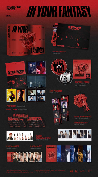 (PREVENTA) ATEEZ - 2025 WORLD TOUR [IN YOUR FANTASY] IN INCHEON DVD