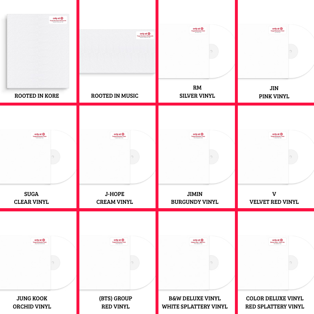 (PREVENTA) BTS - 5th ALBUM [ARIRANG] (TARGET EXCLUSIVE) (OPCIÓN DE VERSIÓN)