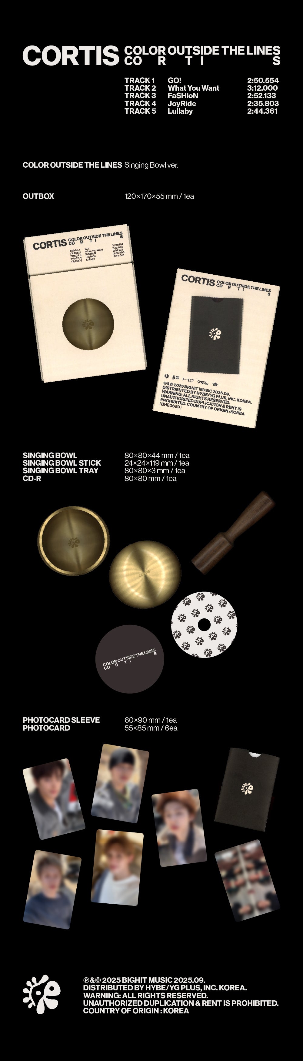 CORTIS - The 1st EP [COLOR OUTSIDE THE LINES]