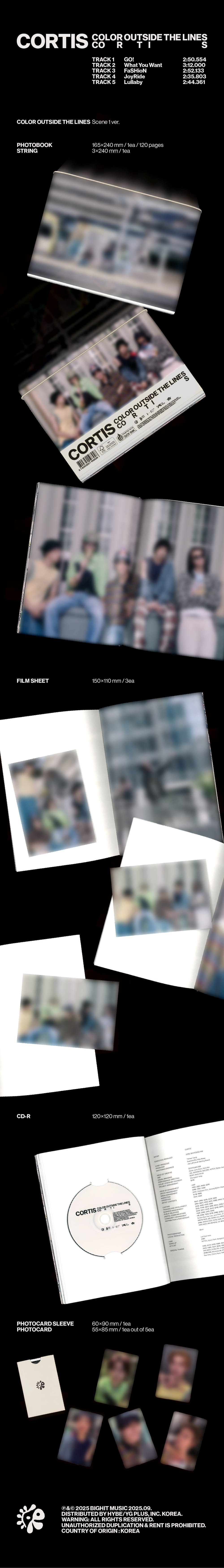 CORTIS - The 1st EP [COLOR OUTSIDE THE LINES]