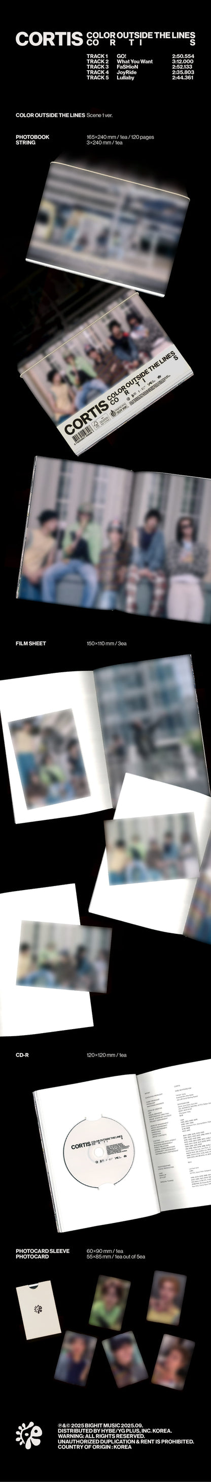 CORTIS - The 1st EP [COLOR OUTSIDE THE LINES]