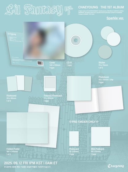 (PREVENTA) (TWICE) CHAEYOUNG - 1st Album LIL FANTASY vol.1 + JYP GIFT