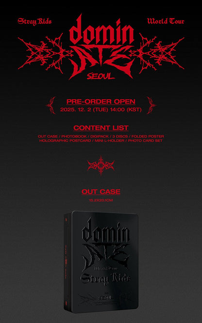 (PREVENTA) STRAY KIDS - World Tour [dominATE SEOUL] DVD + FANS SHOP GIFT