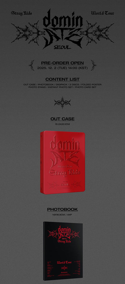 (PREVENTA) STRAY KIDS - World Tour [dominATE SEOUL] BLU-RAY