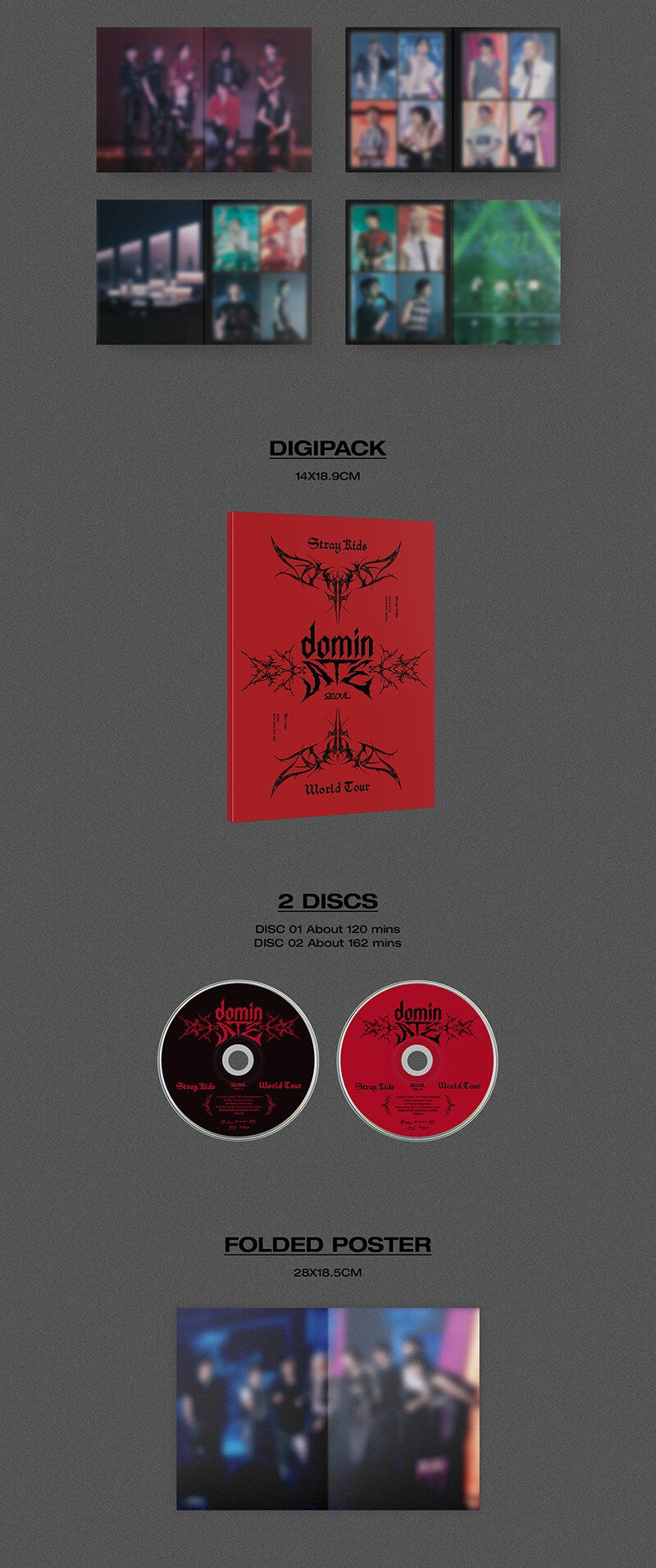 (PREVENTA) STRAY KIDS - World Tour [dominATE SEOUL] BLU-RAY