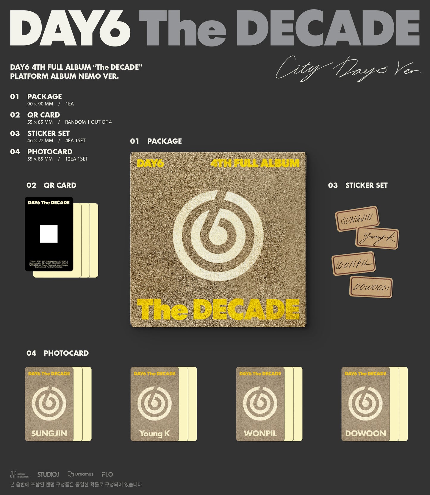(PREVENTA) DAY6 - 4th Full Album [The DECADE]