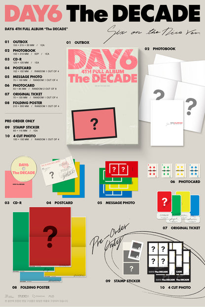 (PREVENTA) DAY6 - 4th Full Album [The DECADE]