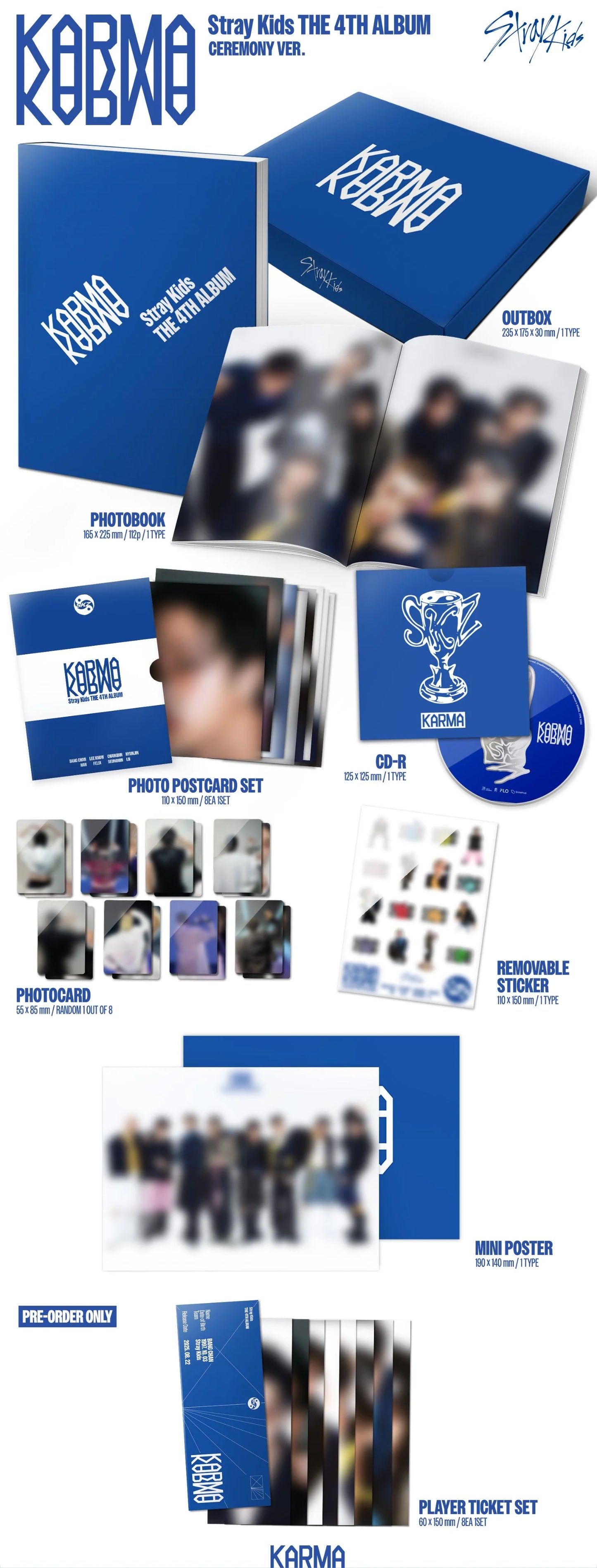 (PREVENTA) STRAY KIDS - 4th album [KARMA]