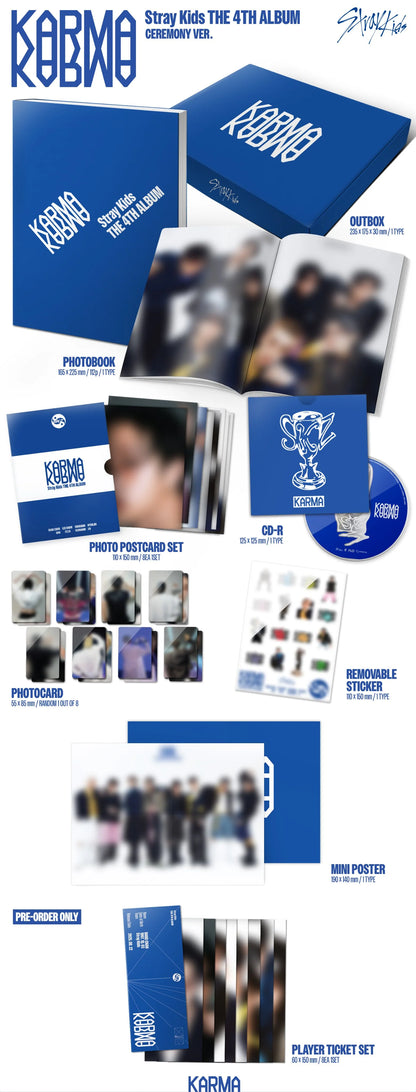 (PREVENTA) STRAY KIDS - 4th album [KARMA]