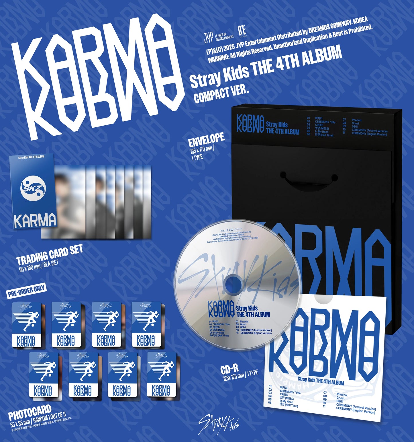 (PREVENTA) STRAY KIDS - 4th album [KARMA]