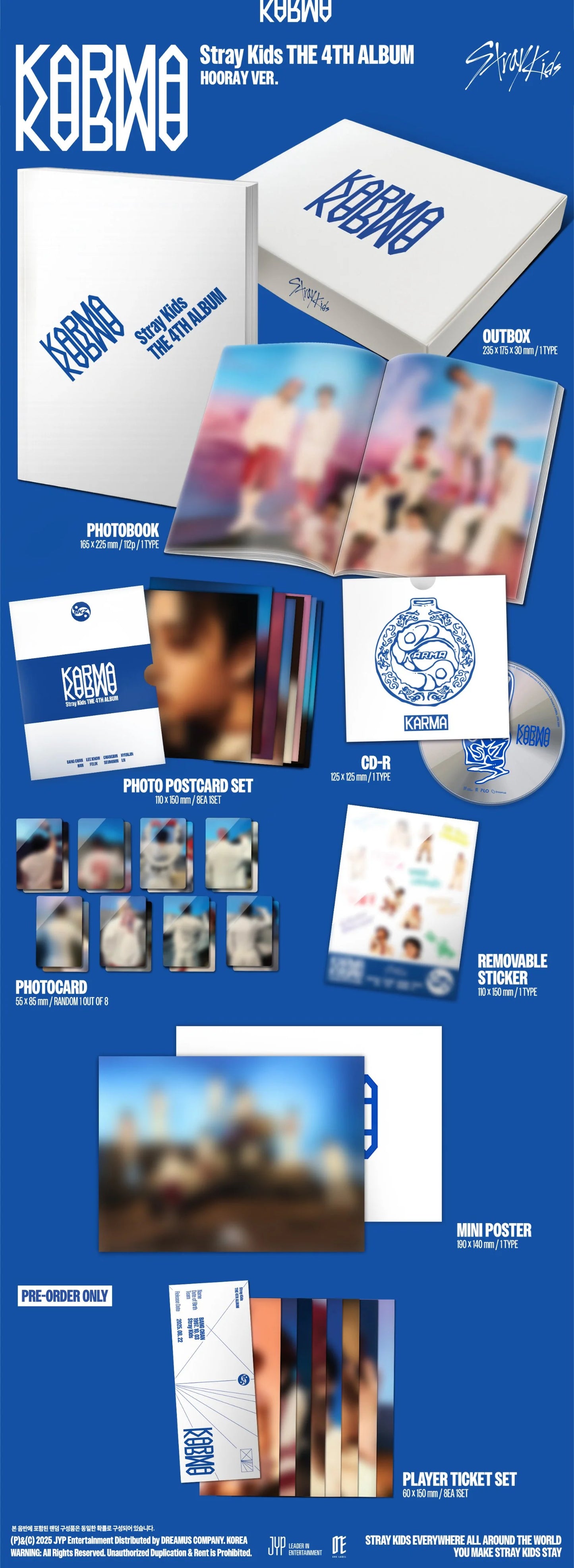 (PREVENTA) STRAY KIDS - 4th album [KARMA]
