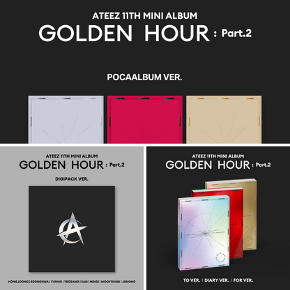 ATEEZ - 11th Mini Album [GOLDEN HOUR : Part.2]