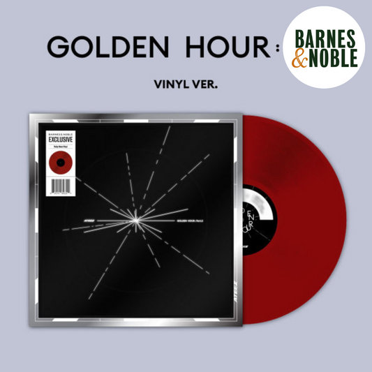 ATEEZ - 11th Mini Album [GOLDEN HOUR : Part.2] (Ruby Rose Vinyl) (B&N Exclusive)