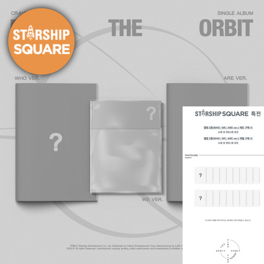 CRAVITY - Single Album FIND THE ORBIT + STARSHIP GIFT