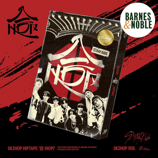 STRAY KIDS -  SKZHOP HIPTAPE 合 (HOP) (BARNES & NOBLE exclusive)