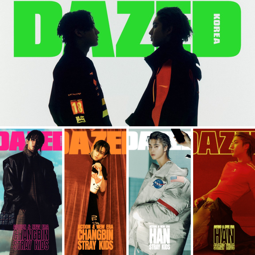 CHANG BIN & HAN (Stray Kids) - FEBRUARY 2025 [DAZED]