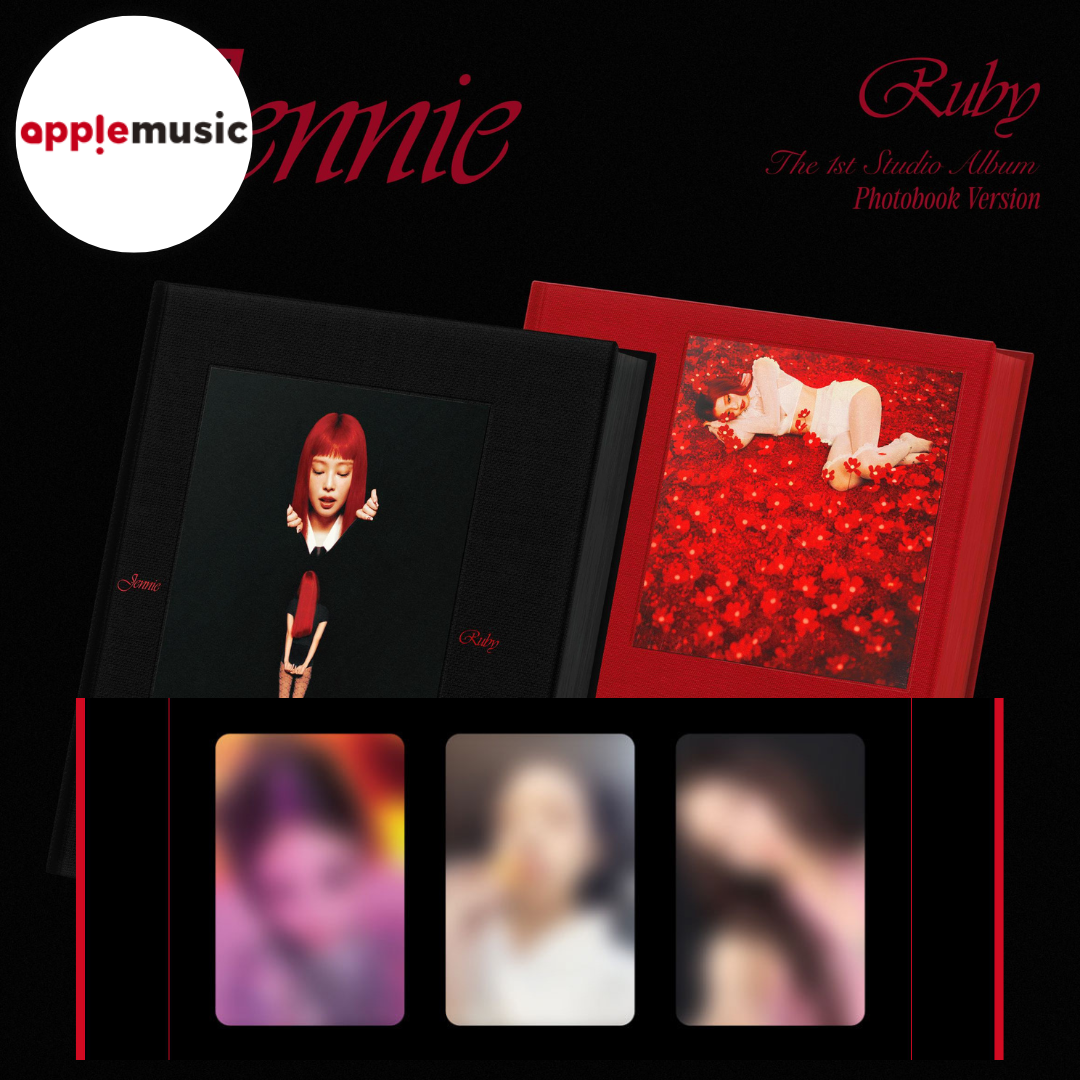 (PREVENTA) JENNIE - 1st Studio Album [RUBY] (PHOTOBOOK) + APPLEMUSIC GIFT