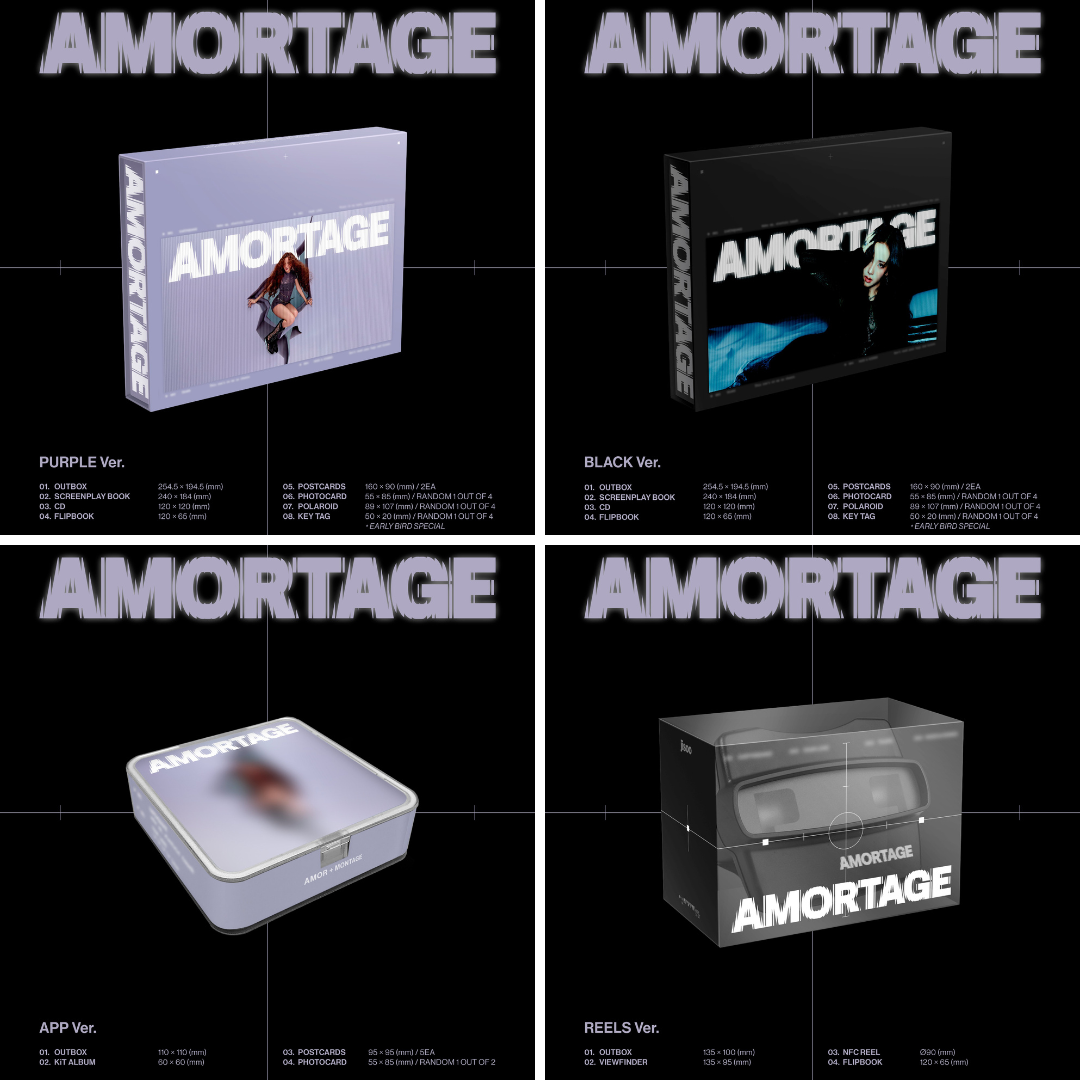 JISOO - MINI ALBUM [AMORTAGE]