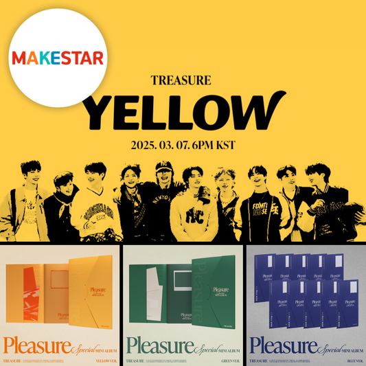 TREASURE - SPECIAL MINI ALBUM [PLEASURE] + MAKESTAR GIFT