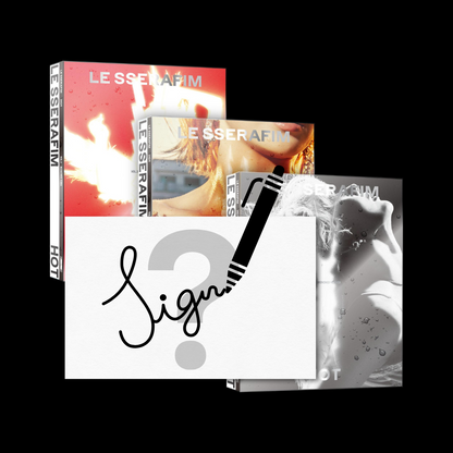 LE SSERAFIM - 5th Mini Album 'HOT' (SIGNED VER.)