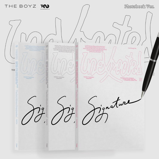 THE BOYZ - UNEXPECTED (SIGNED ALBUM)