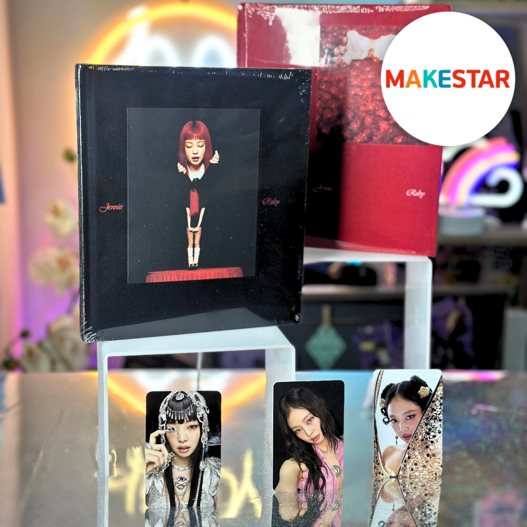 JENNIE - 1st Studio Album [RUBY] (PHOTOBOOK) + MAKESTAR GIFT