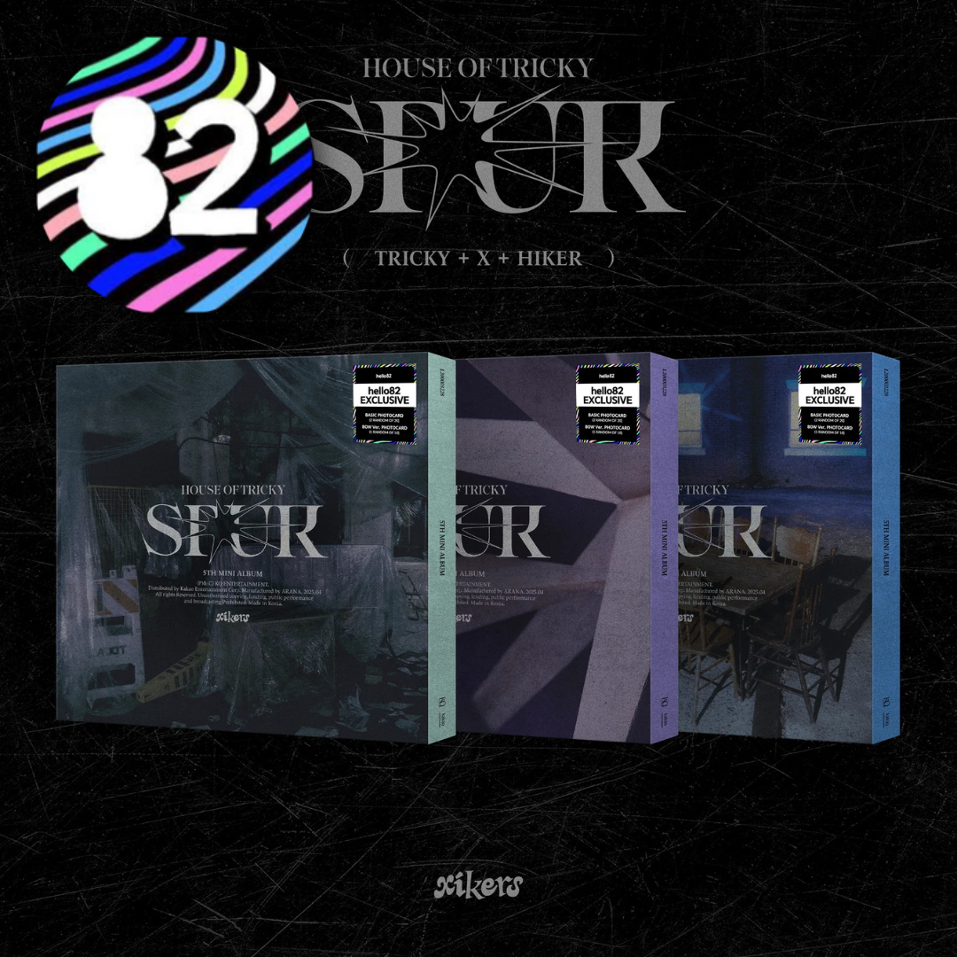 (PREVENTA) XIKERS - 5TH MINI ALBUM [HOUSE OF TRICKY : SPUR] + HELLO82 EXCLUSIVE