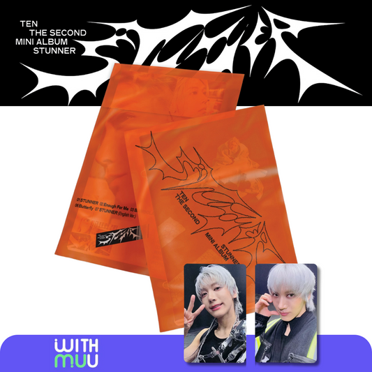 TEN - 2nd Mini Album [STUNNER] (PACK BOOK VER.) + MAKESTAR GIFT