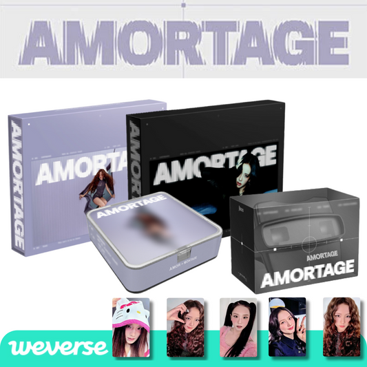 JISOO - MINI ALBUM [AMORTAGE] + WEVERSE GIFT
