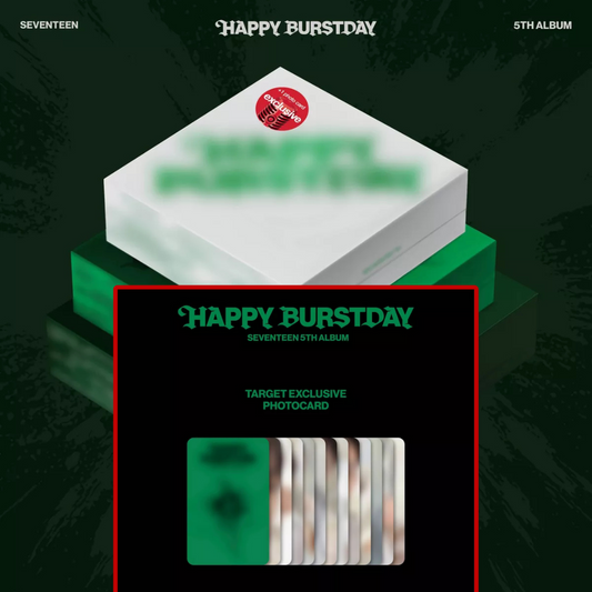 (PREVENTA) SEVENTEEN - 5th Album ‘HAPPY BURSTDAY’ (TARGET EXCLUSIVE)