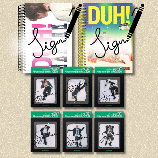 (PREVENTA) P1Harmony - 8th Mini Album [DUH!] (SIGNED)