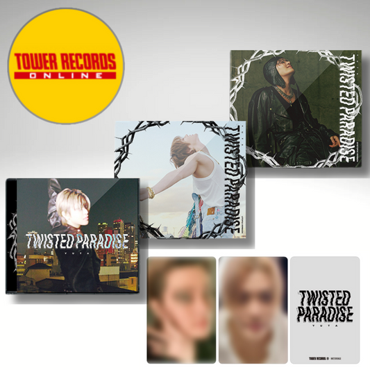 (PREVENTA) YUTA - The 1st Single [TWISTED PARADISE] + TOWER RECORDS JAPAN GIFT