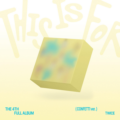 (PREVENTA) TWICE - 4th Full Album [THIS IS FOR]