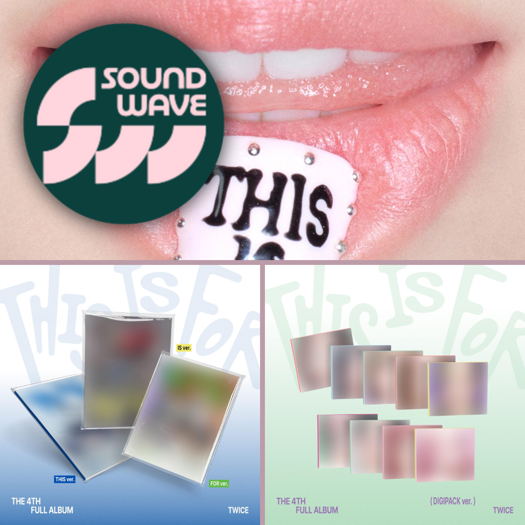 (PREVENTA) TWICE - 4th Full Album [THIS IS FOR] + SOUNDWAVE GIFT
