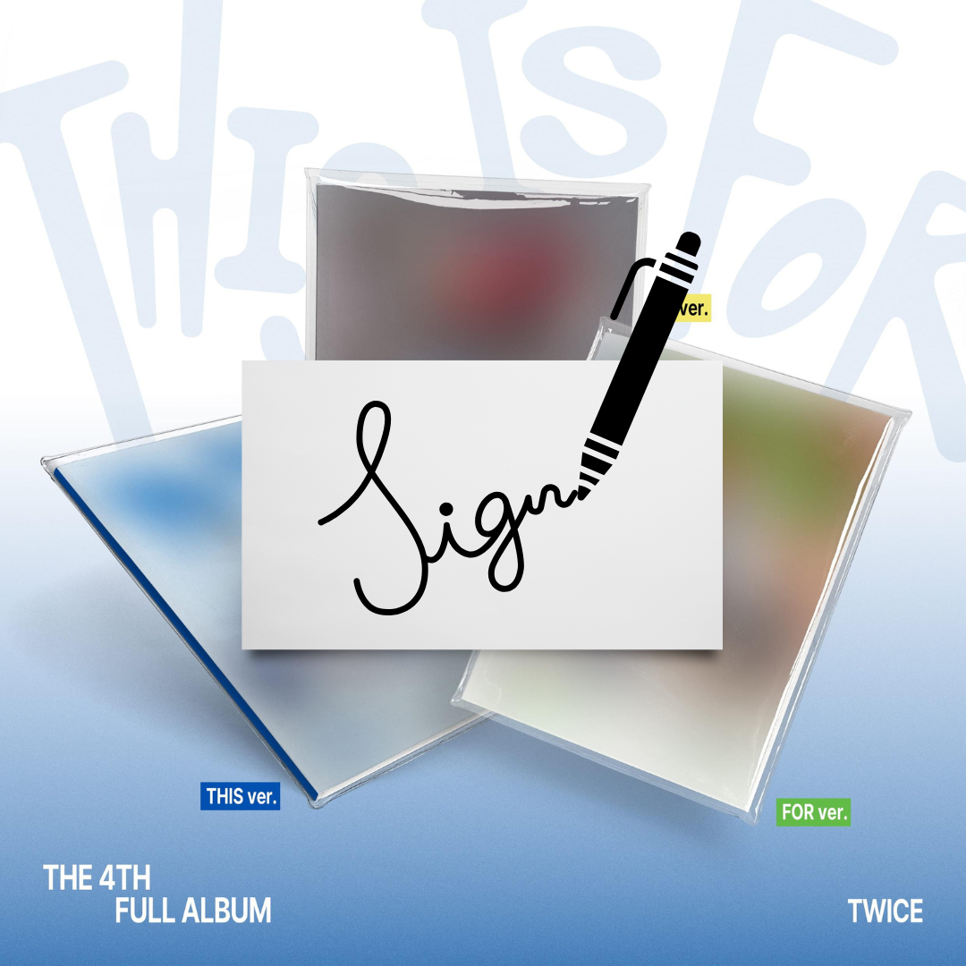 (PREVENTA) TWICE - 4th Full Album [THIS IS FOR] (SIGNED EXCLUSIVE)