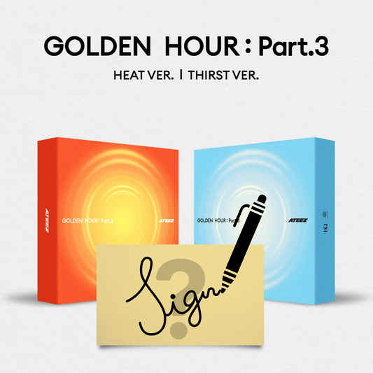 (PREVENTA) ATEEZ - GOLDEN HOUR : Part.3 [SIGNED]