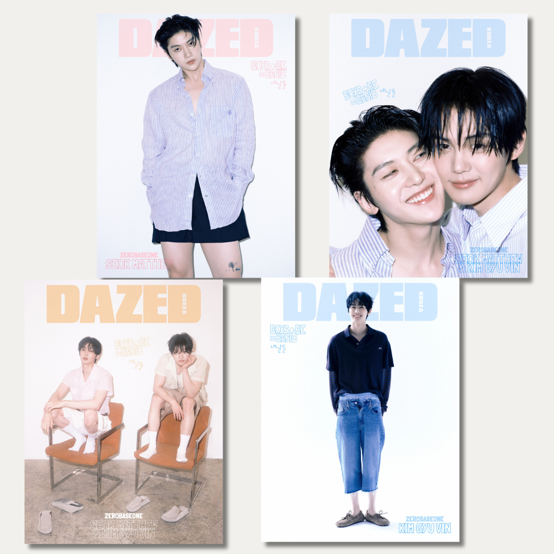 (PREVENTA) SEOK MATTHEW & KIM GYUVIN (ZEROBASEONE) - JULY 2025 [DAZED]