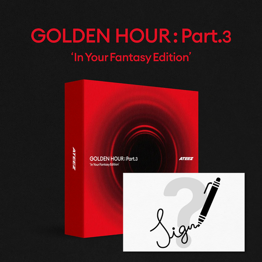(PREVENTA) ATEEZ - GOLDEN HOUR : Part.3 'In Your Fantasy Edition' + SIGNED
