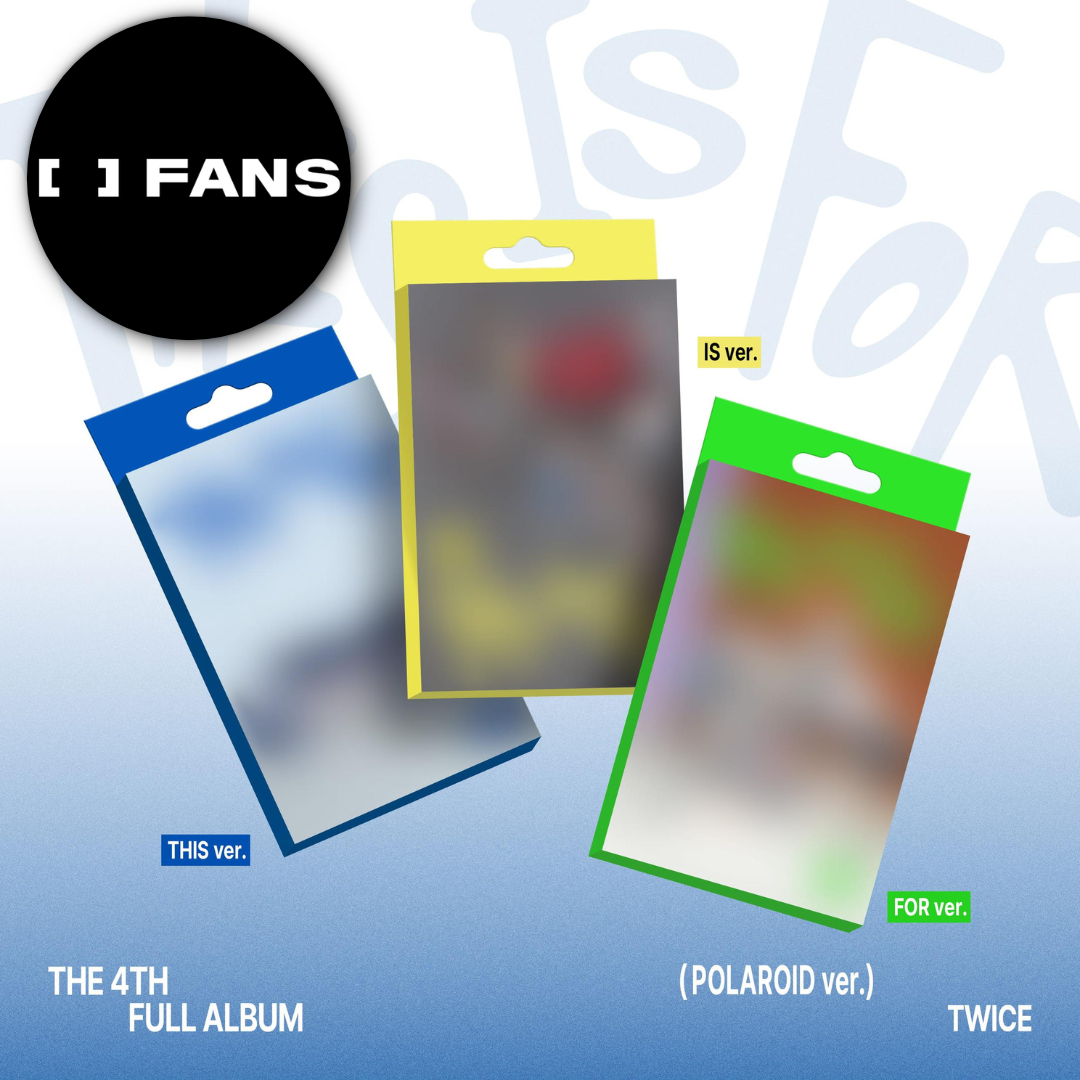 (PREVENTA) TWICE - 4th Full Album [THIS IS FOR] + FANS SHOP GIFT