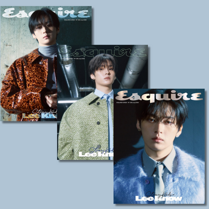(PREVENTA) LEE KNOW (STRAY KIDS) - AUGUST 2025 [ESQUIRE]