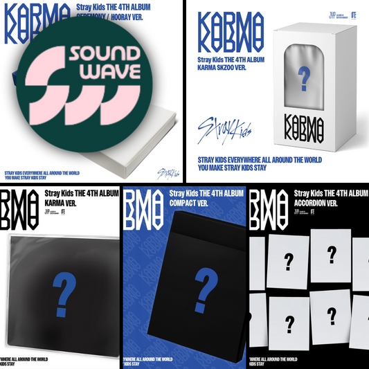 (PREVENTA) STRAY KIDS - 4th album [KARMA] + SOUNDWAVE GIFT