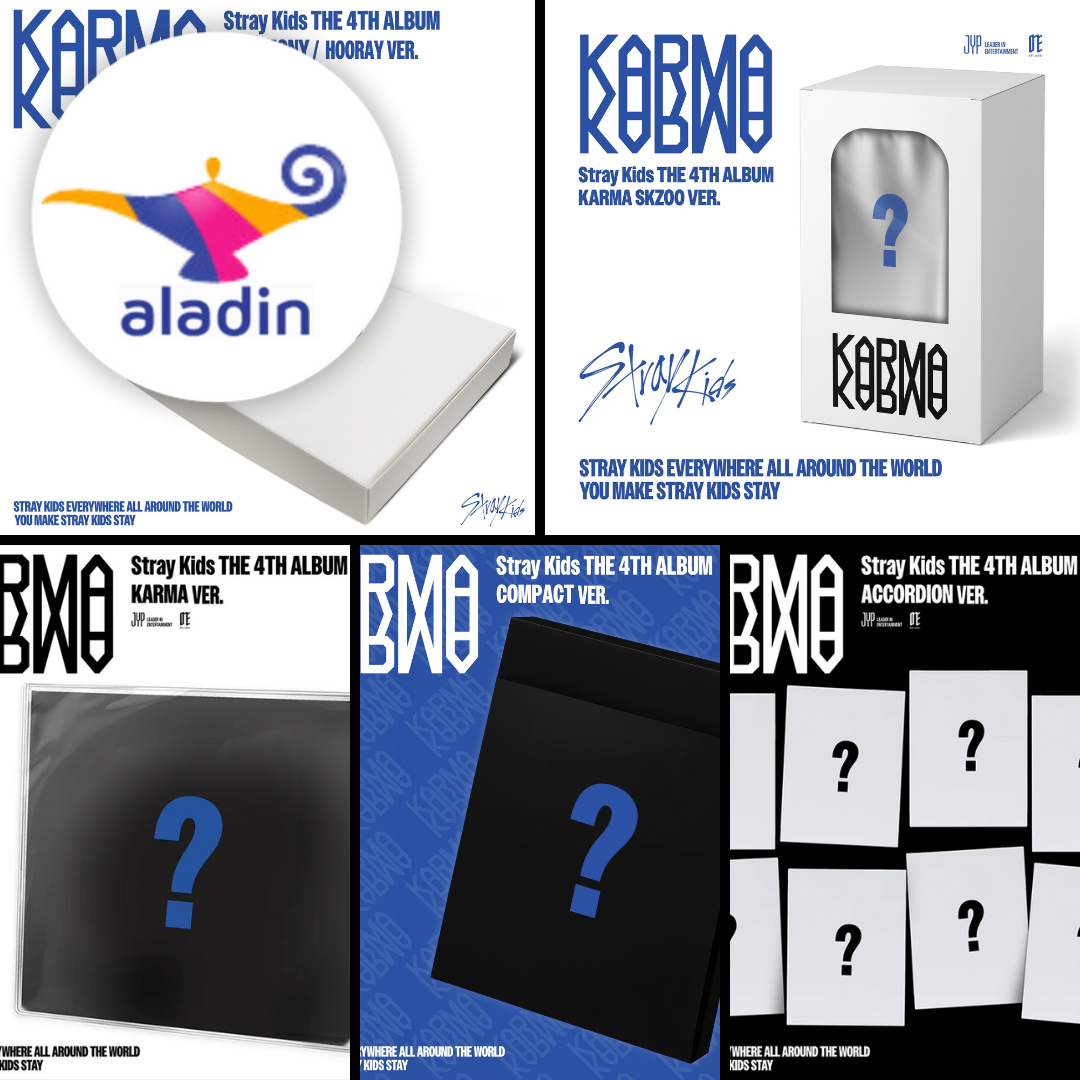 (PREVENTA) STRAY KIDS - 4th album [KARMA] + ALADIN GIFT