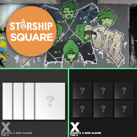 (PREVENTA) MONSTA X - 13TH MINI ALBUM [THE X] + STARSHIP GIFT